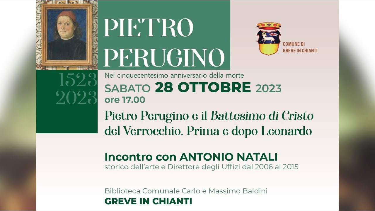 Pietro Perugino e il Battesimo di Cristo del Verrocchio. Prima e dopo Leonardo