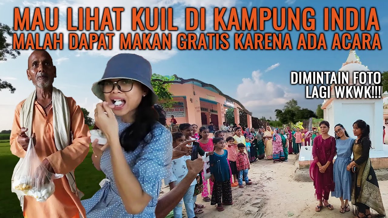 DIMINTAIN FOTO LAGI SAMA ORANG DI KAMPUNG INDIA ‼ DAPAT MAKANAN GRATIS DI KUIL KARENA ADA ACARA