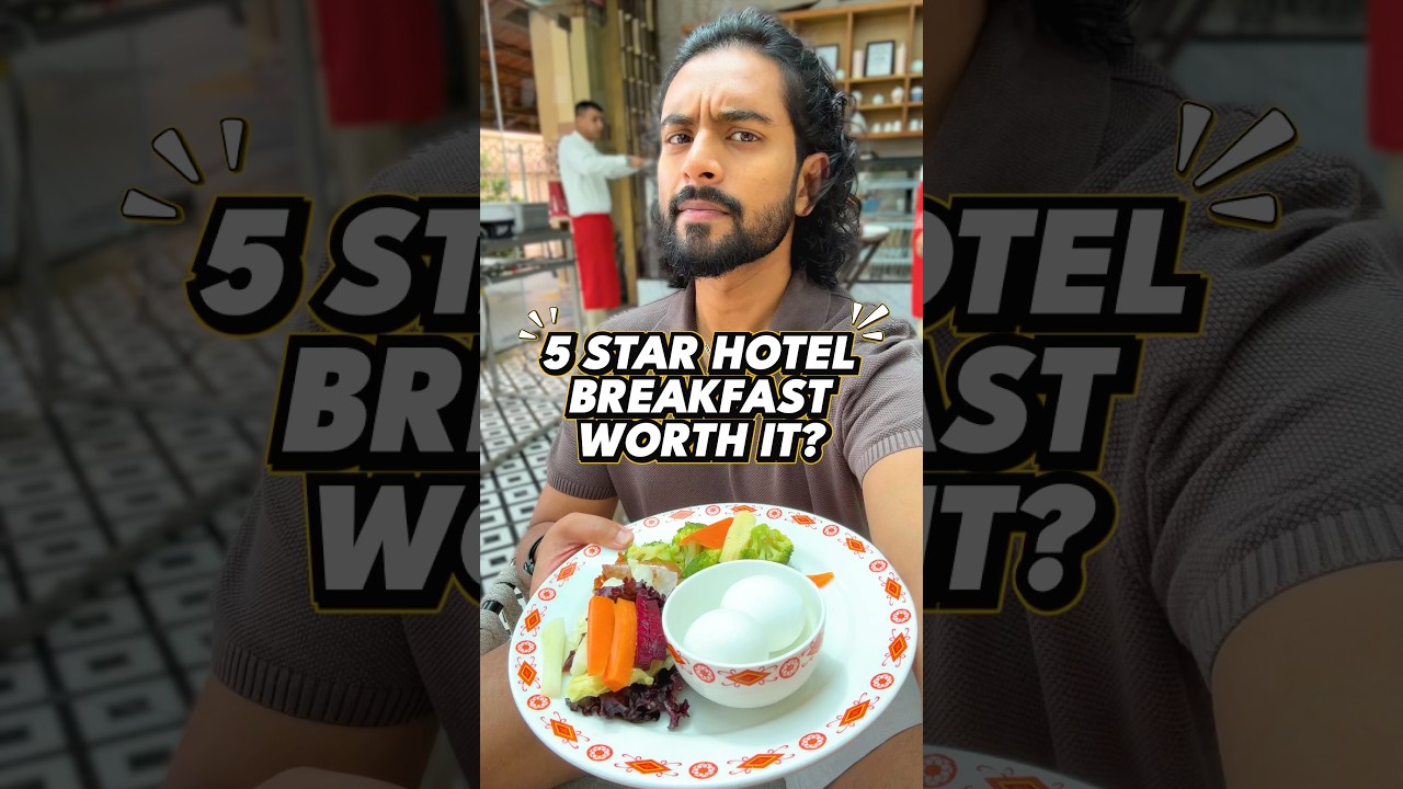 Rs.1,000 Five Star Breakfast in Odisha!!