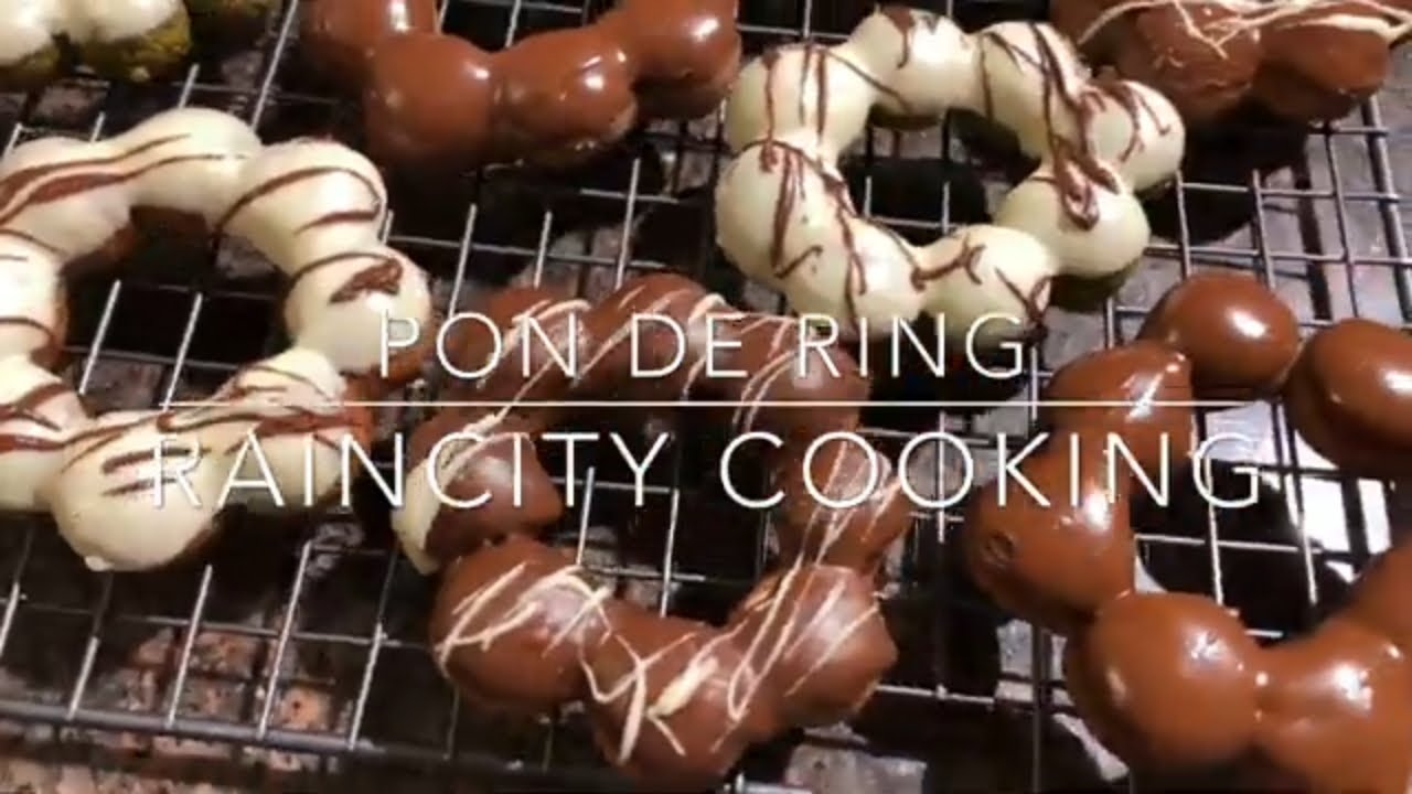 How to Make Mochi Donut Recipe | Pon de Ring | ASMR Cooking