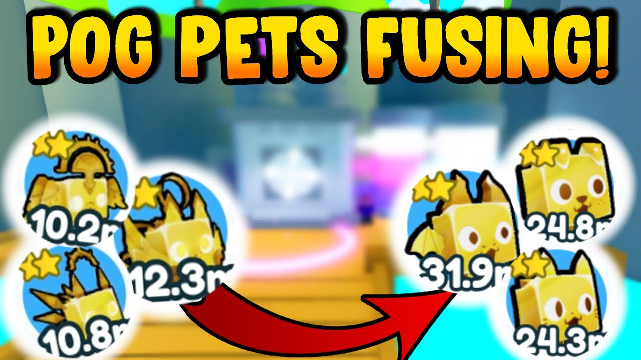 Working Fusing Method For Pog Pets!