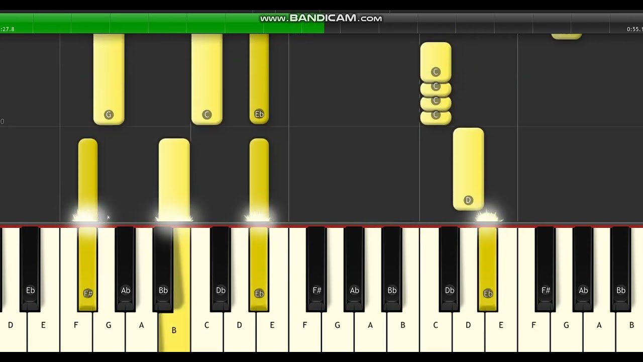 (easy) Odetari x 9lives - I love you hoe piano tutorial