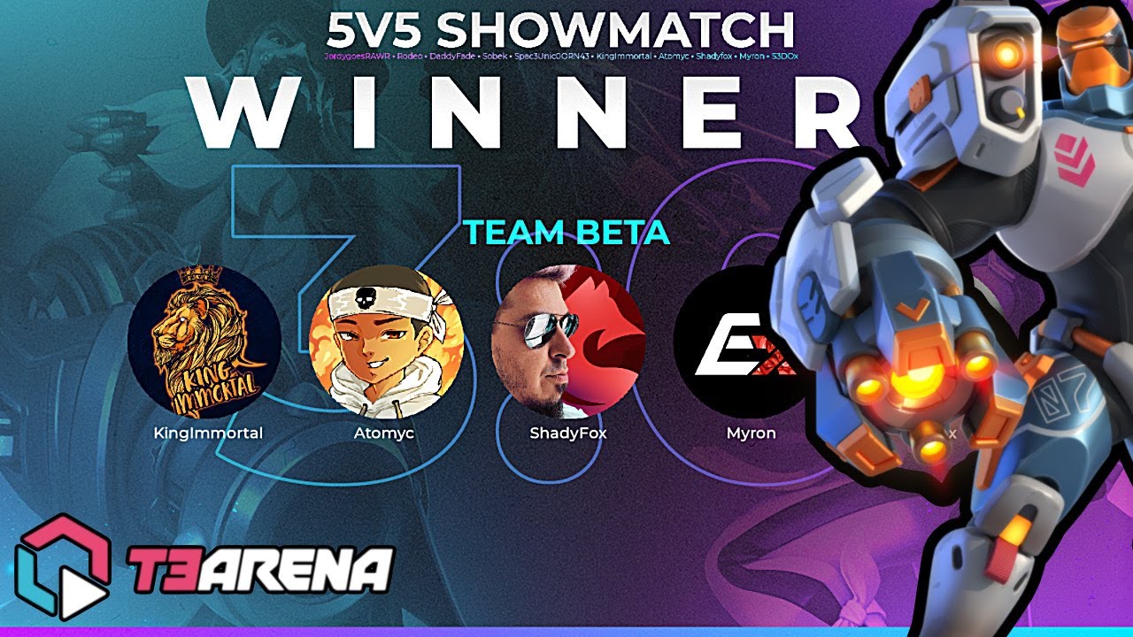 WE WON the T3 Arena 5v5 Creator Tournament! (Gameplay)