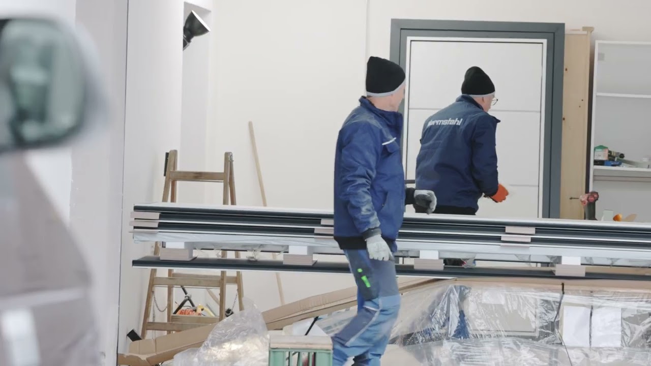 Installationsvideo: Normstahl Garagentor Smart Style in elegantem RAL 7016 Anthrazitgrau!