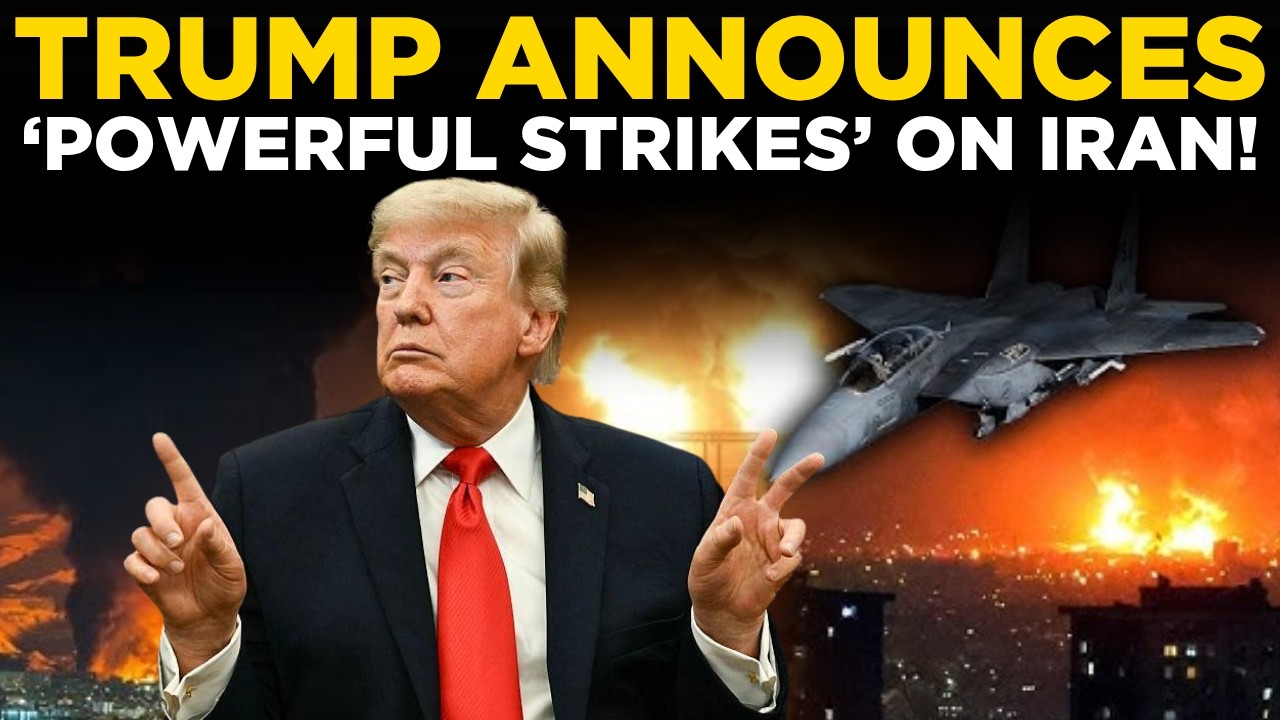 TRUMP LIVE: US Strikes Iran | Hormuz Drone Attack | Middle East Crisis | Powerful Strike in strait