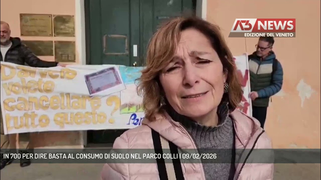 IN 700 PER DIRE BASTA AL CONSUMO DI SUOLO NEL PARCO COLLI | 09/02/2026
