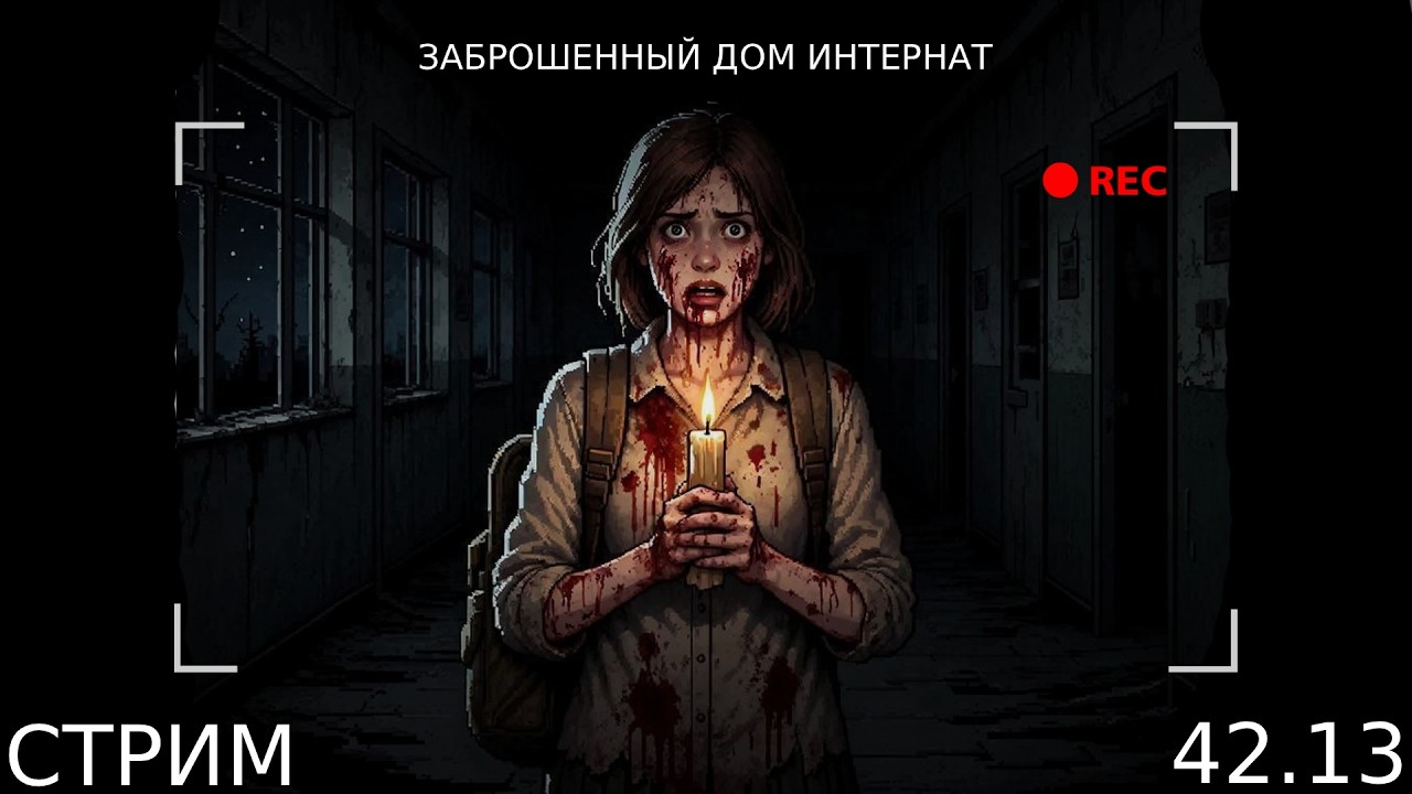 Project Zomboid: НОЧЬ В ЗАБРОШЕННОМ ИНТЕРНАТЕ. Выживу ли я до утра? | Стрим #17