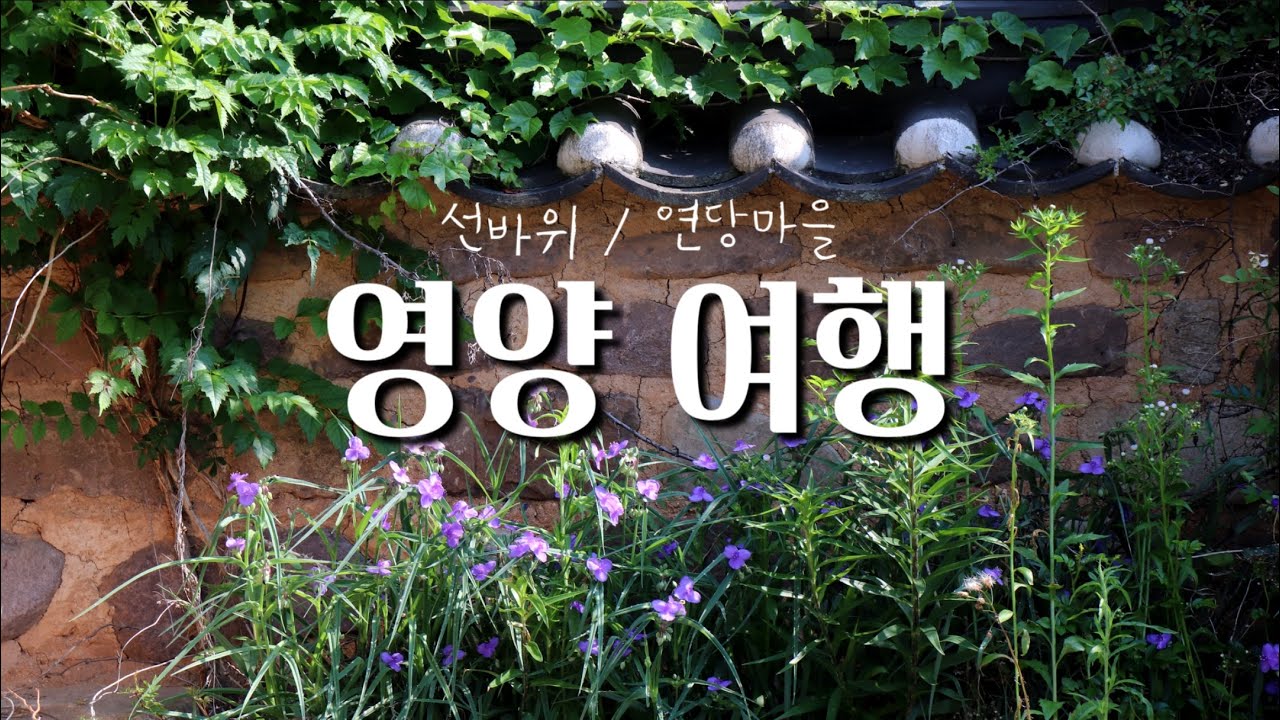 [영양여행]남이포와 선바위 / 연당마을과 서석지 /영양 가볼만한 곳