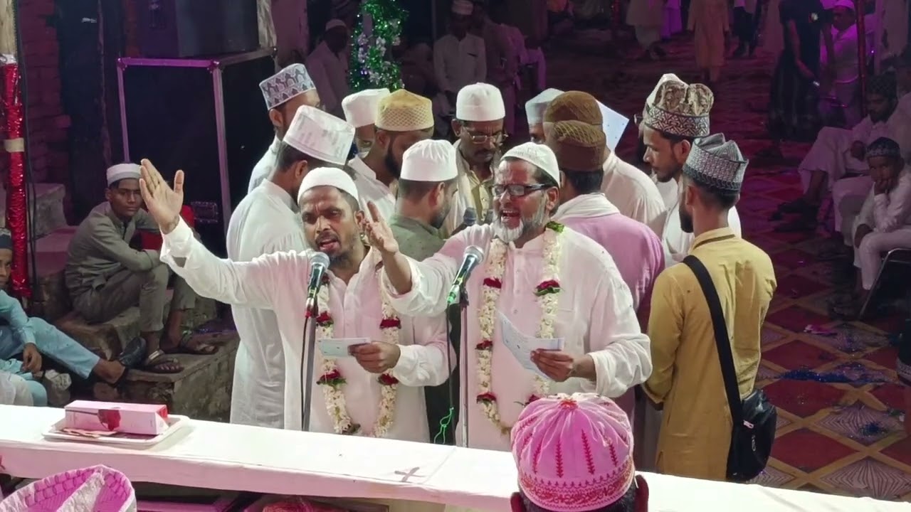 Anjuman gulshan e baghdad ka new qalaam. dile kaenaat dhadak utha.bajardiha banaras lamhi 2024/