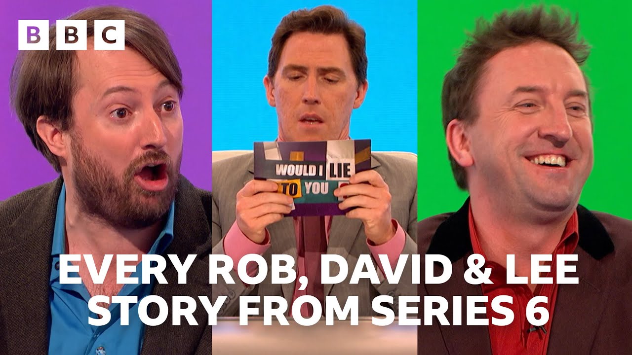 Every Rob Brydon, David Mitchell and Lee Mack Story From Series 6 | Would I Lie To You?