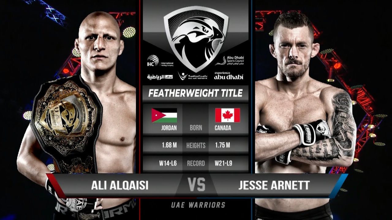 Guerra épica en UAE 42: Ali AlQaisi vs. Jesse Arnett