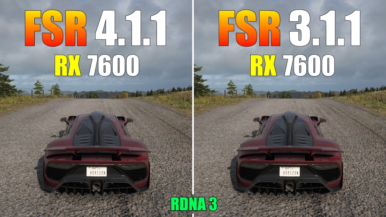 FSR 4.1 vs FSR 3.1 on RX 7600 &ndash; FSR 4 Arrives on RDNA 3! (11 Games Tested)