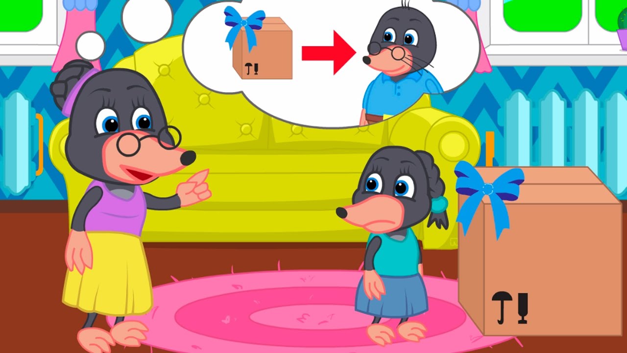 Benny Mole and Friends - Surprise For Dad Cartoon for Kids