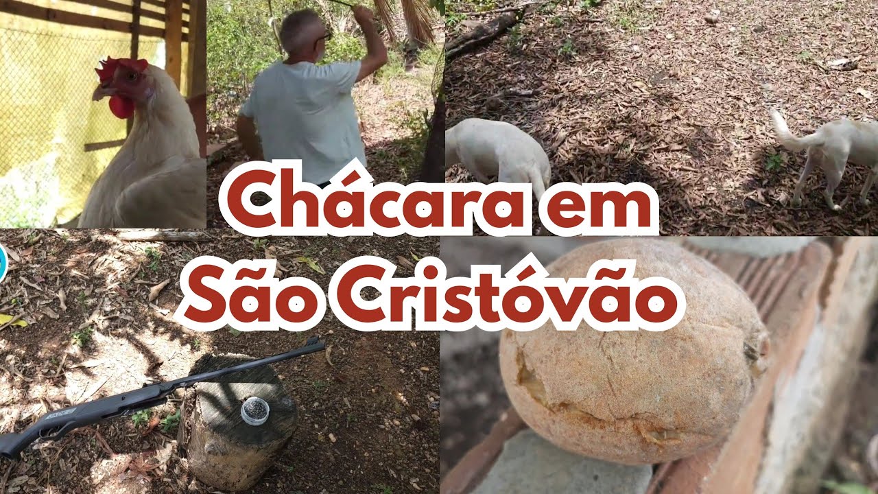 Um dia na chácara em São Cristóvão ARACAJU SERGIPE 