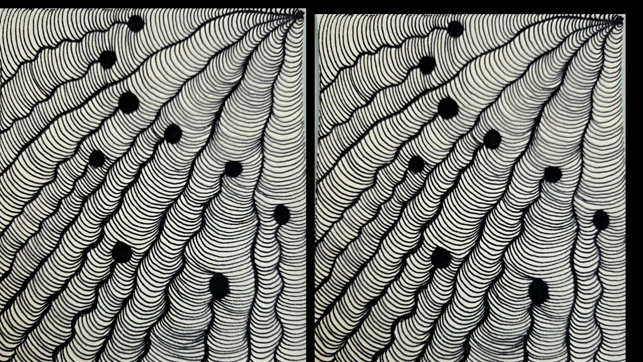 Zentangle Doodle art |Zentangle doodle pattern drawing ✨️ 💛 