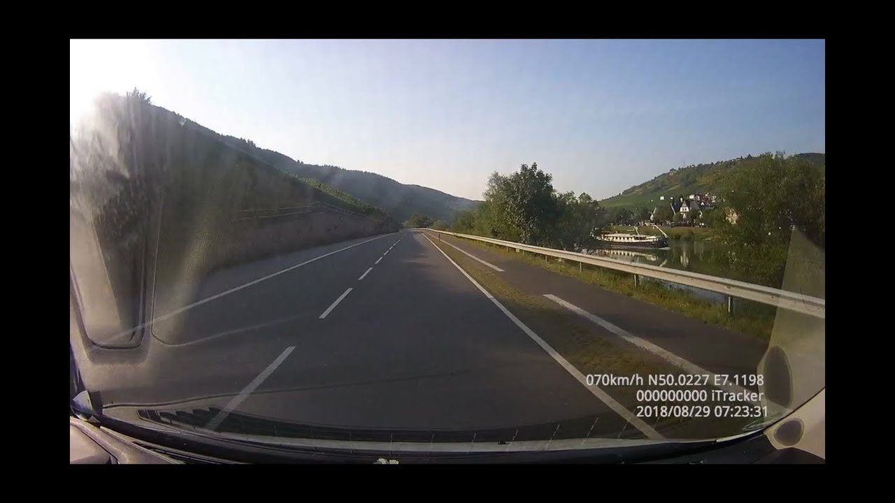 Fahrt von Zell Mosel nach Bernkastel-Kues Nr.84