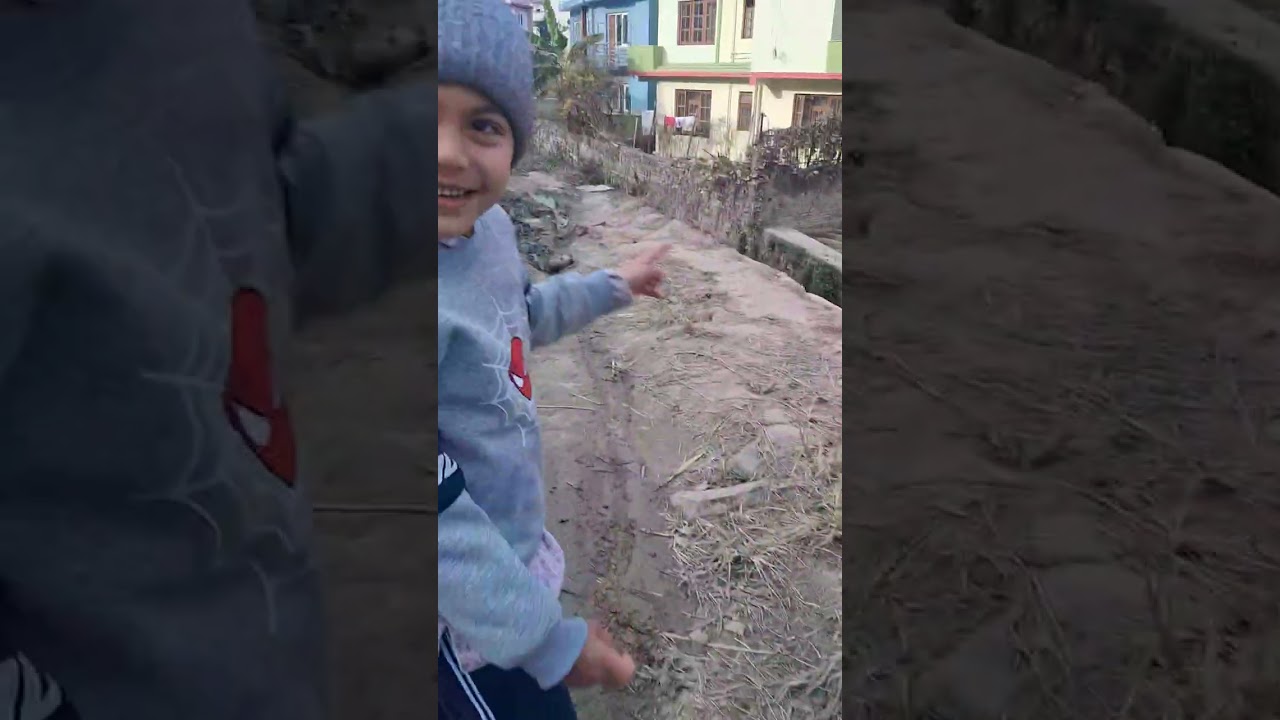 Evening works with kids #trending #nepalicommunity #nepal 