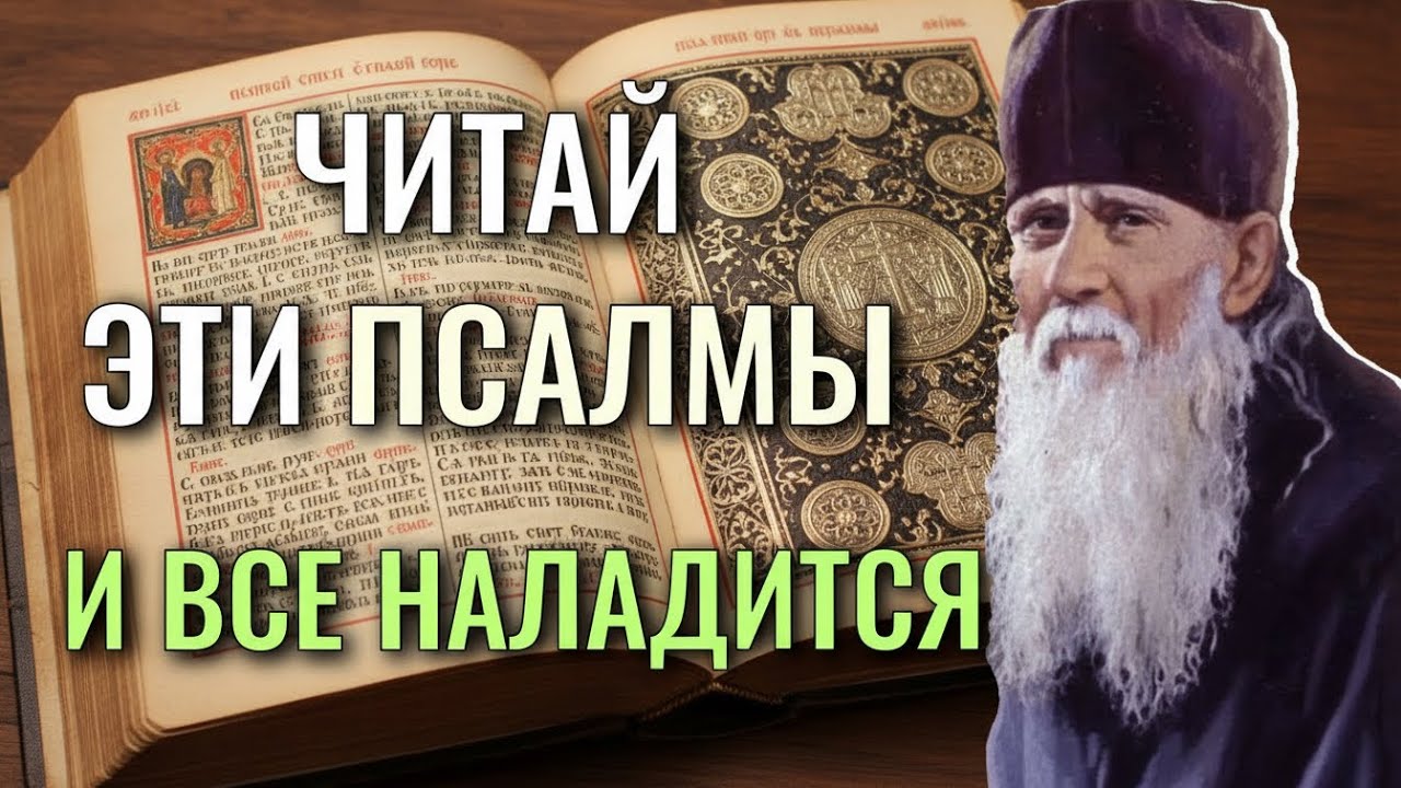 Чтобы ДЕНЬ был Хорошим, каждое утро делай эти три вещи! Преподобный Амвросий Оптинский. Святые Отцы