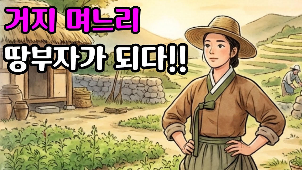 거지 며느리가 땅부자 되어, 악덕 지주를 무릎 꿇린 이야기 | 야담 | 야담이야기 | 설화 | 야화 | 옛날이야기 | 오디오북 | 조선시대 | 인생역전 | 감동사연
