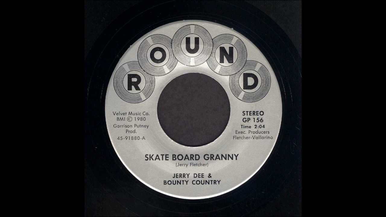 Jerry Dee - Skate Board Granny - Rockabilly 45