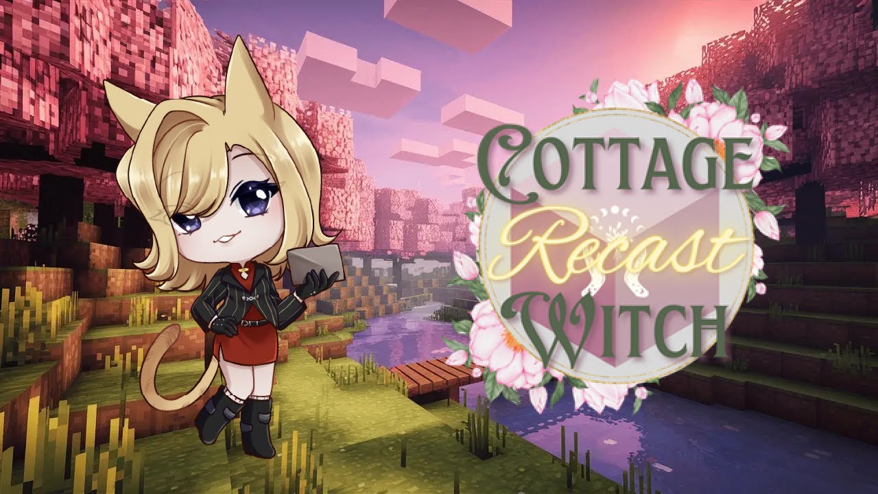 【MINECRAFT COTTAGE WITCH】Secretly a horror game? | Pixelian