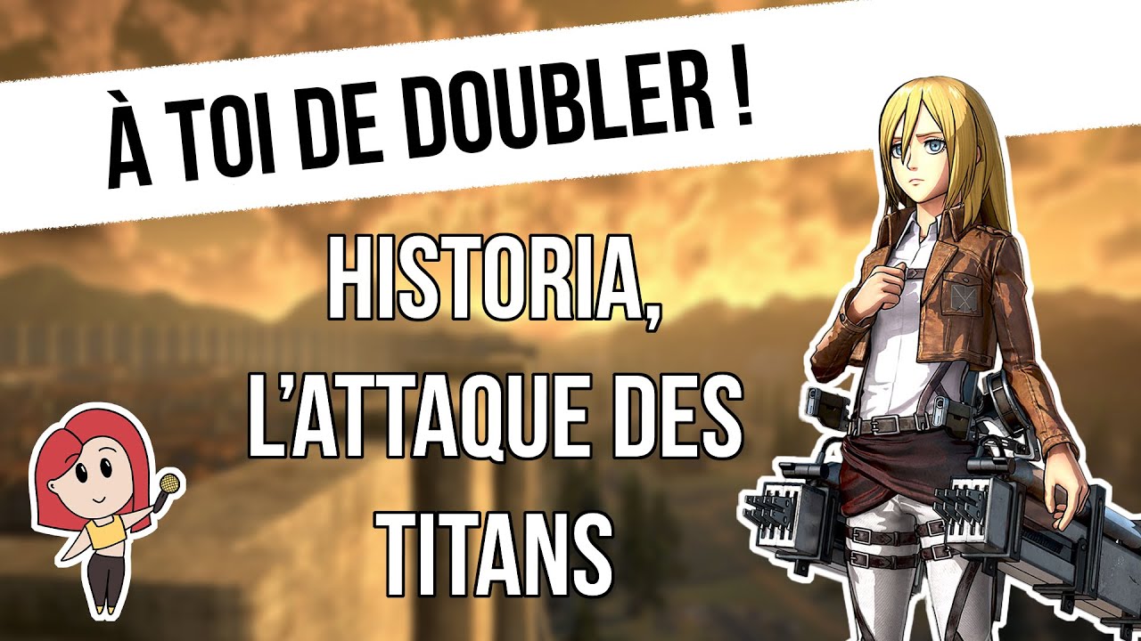 À toi de doubler ! Bande rythmo L'Attaque des Titans (4)