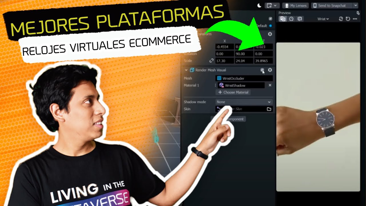 RANKING de mejores plataformas para crear virtual-try on reloj | Realidad Aumentada