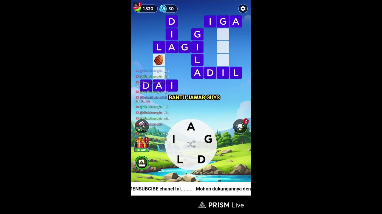 Siaran langsung Hadza MLBB