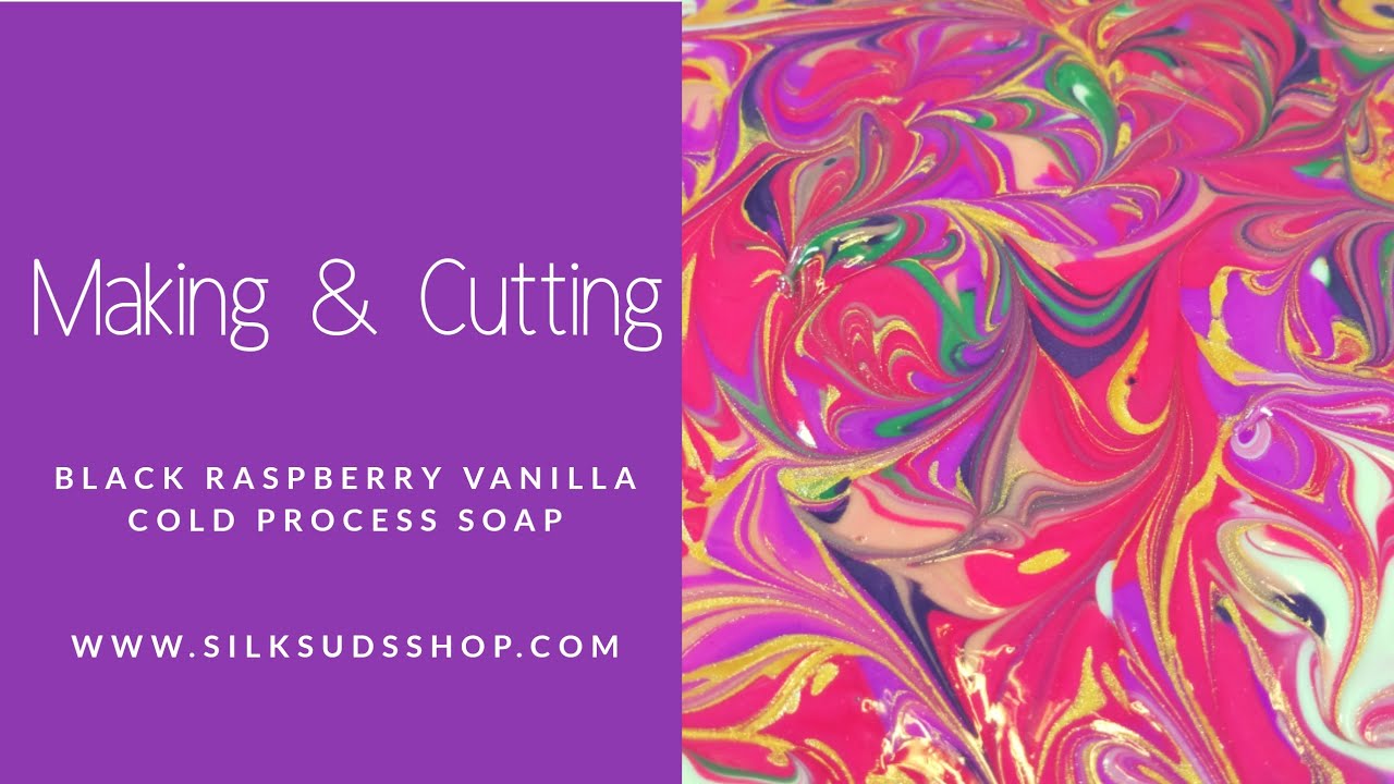 Black Raspberry Vanilla-Making and Cutting