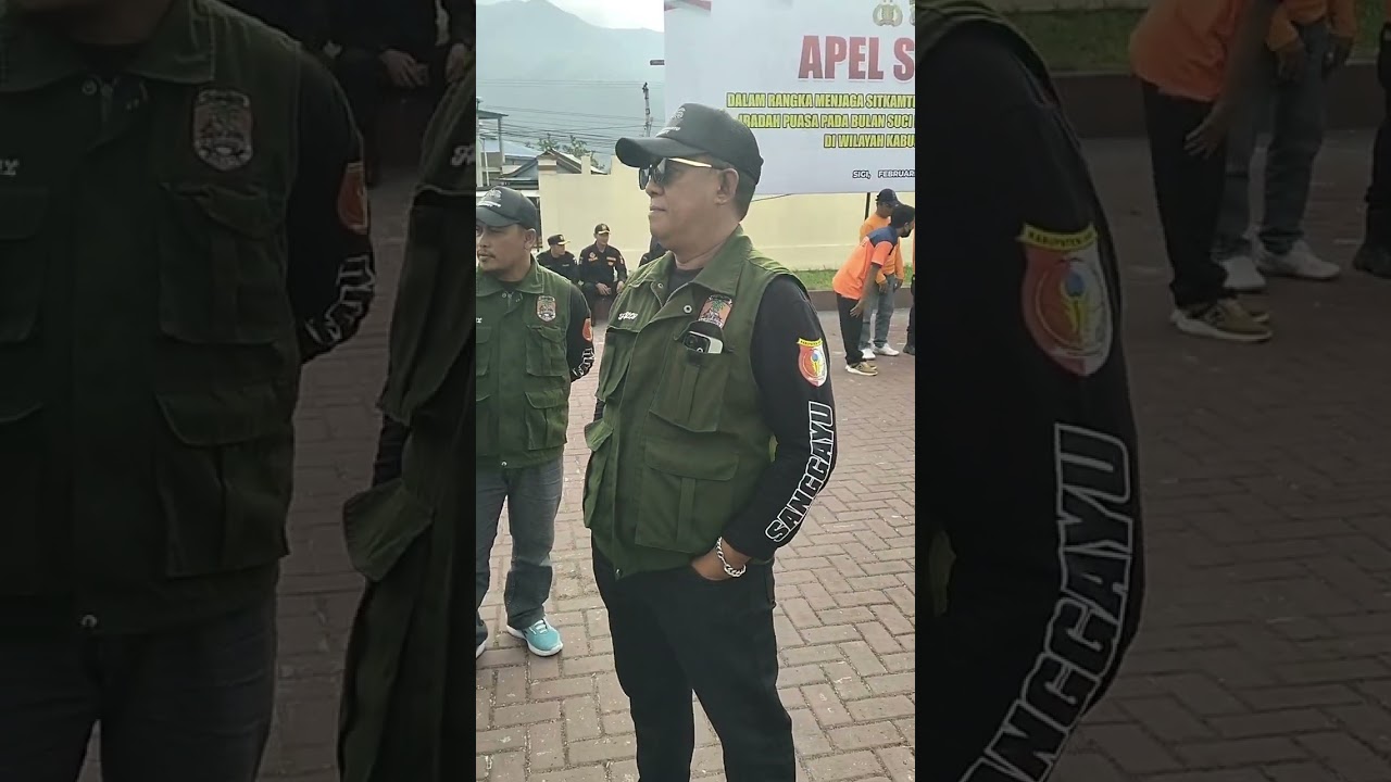 Berangkat melaksanakan apel siaga di Mako Polres Sigi