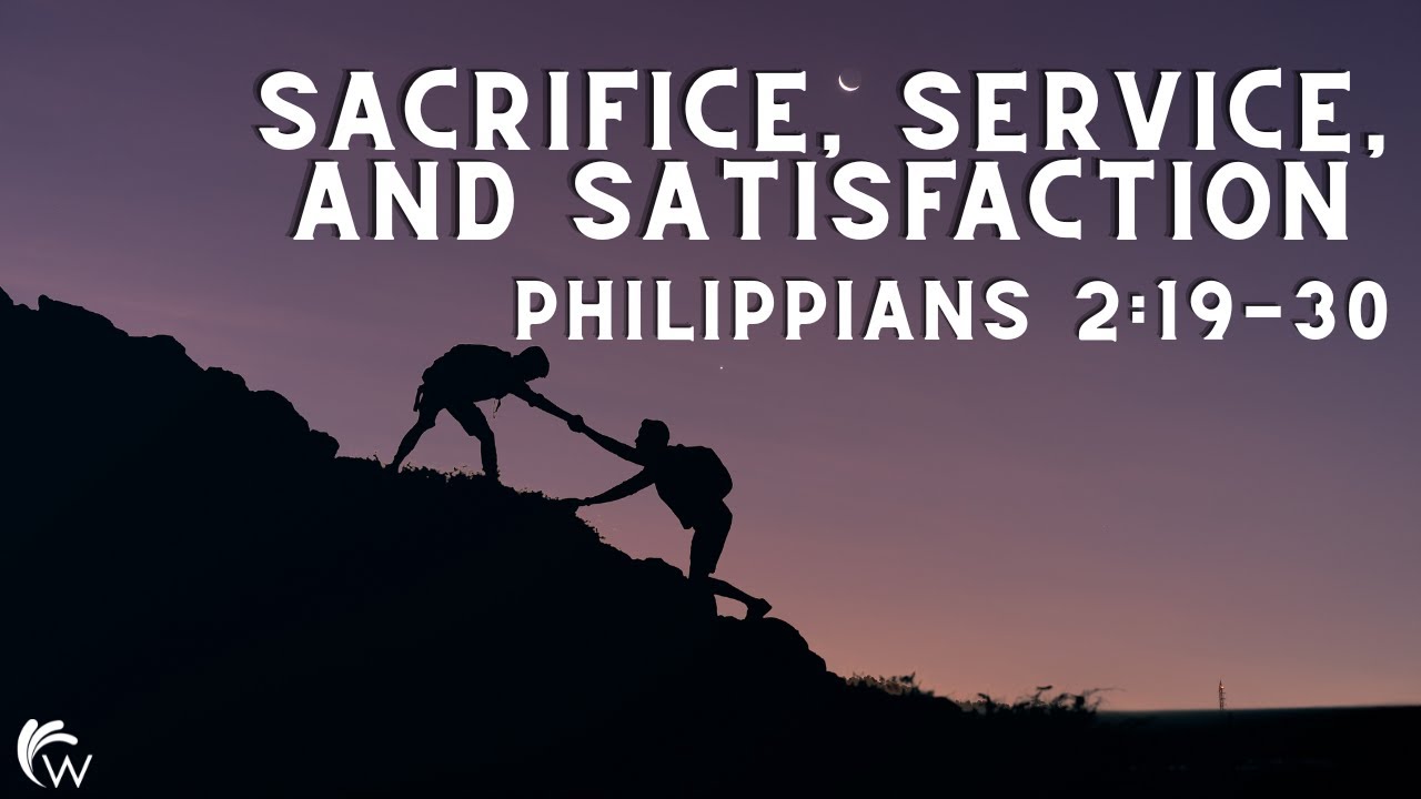 January 25, 2026 | Sacrifice, Service, and Satisfaction