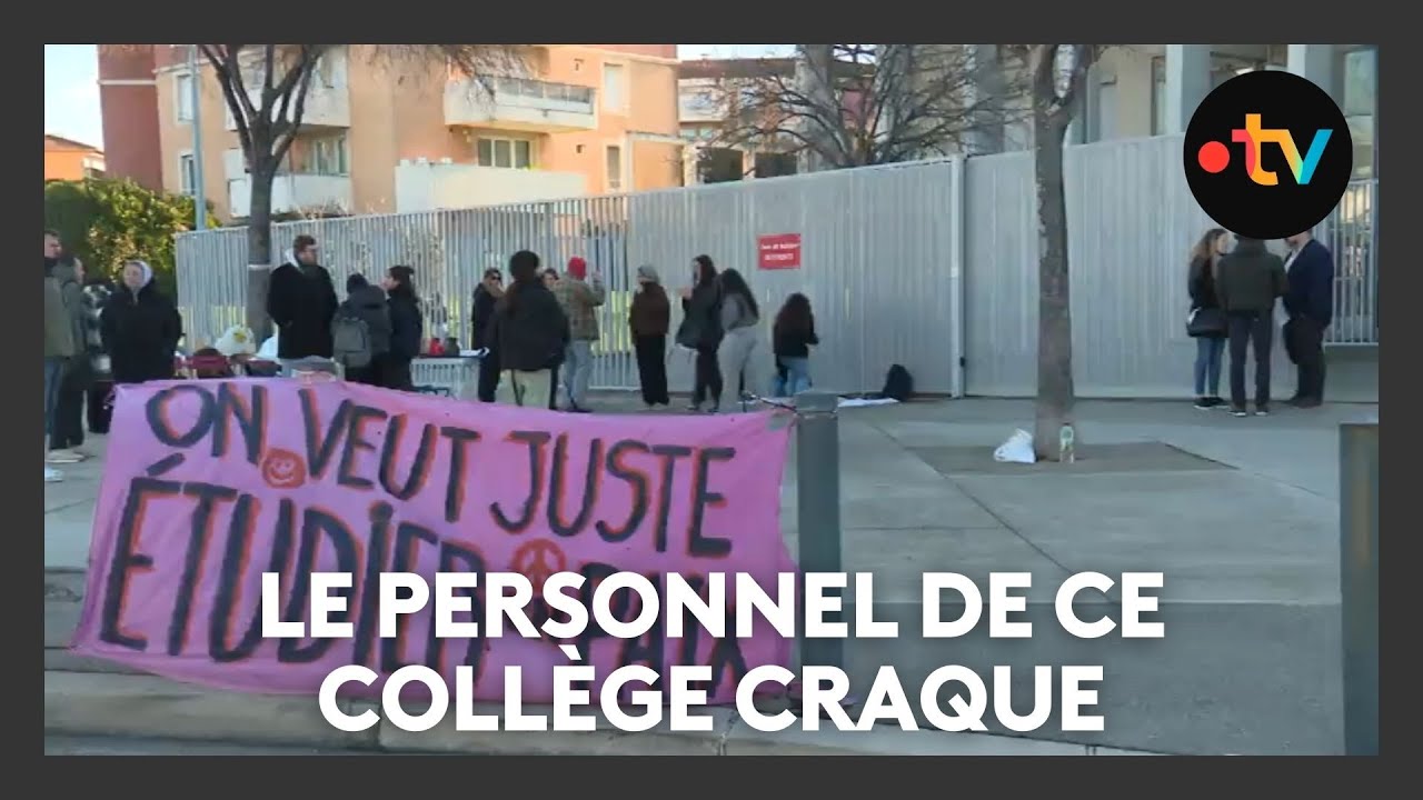 Surveillante poussée au sol, poignet cassé... Le personnel du collège André Malraux sonne l'alerte