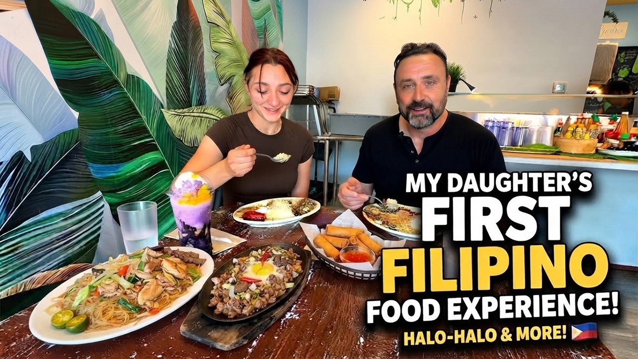 My Daughter Tries Filipino Food for the First Time&hellip;and I Forgot to Hit Record 😂