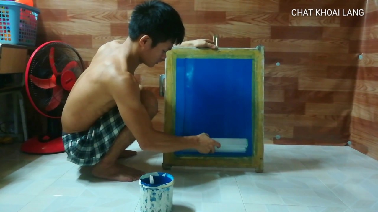 Hướng dẫn in lụa cách lên keo chụp bảnghttps://youtu.be/JAiPg9ZwnuY