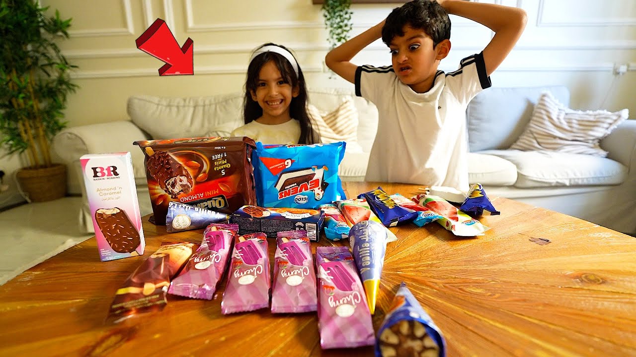 ايسكريمات ساره الغريبه !!!