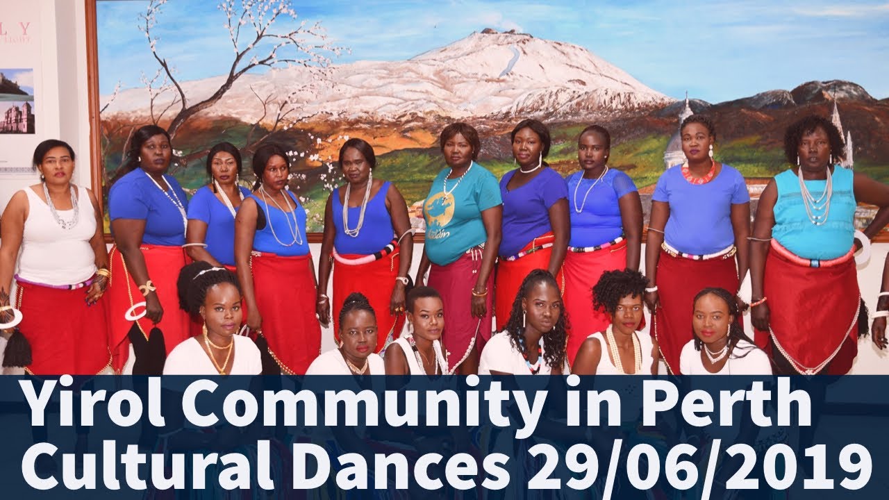 Yirol Community in Perth Cultural Dance during Abraham Jok Mabok Graduation 29/06/2019