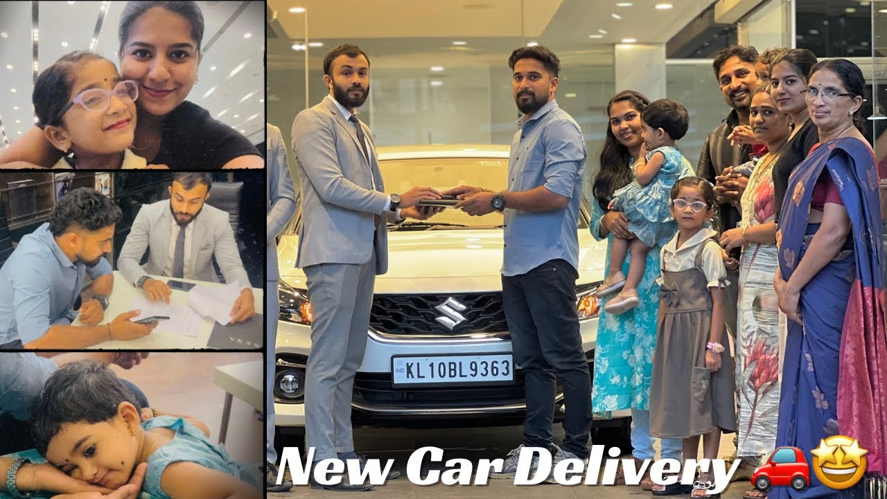 അങ്ങനെ പുതിയൊരാളും കൂടെ 🚗🤩#cardelivery #newyoutuber #newchannel 