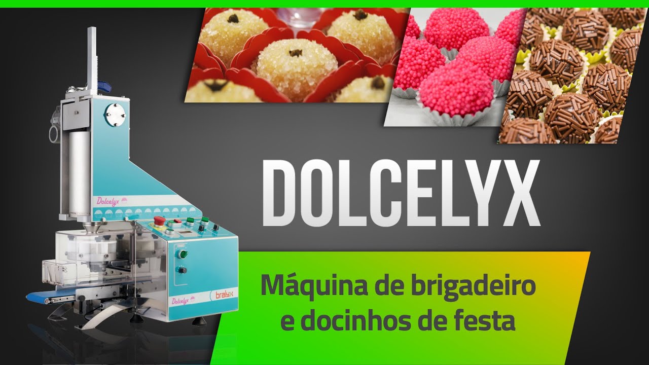 MAQUINA DE FAZER BRIGADEIROS E DOCINHOS DE FESTA DOLCELYX BRALYX