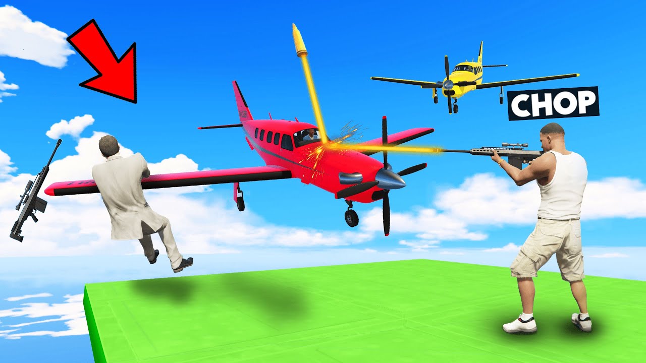 GTA 5 RPG VS PLANES DODGE TO WIN THE CHALLENGE