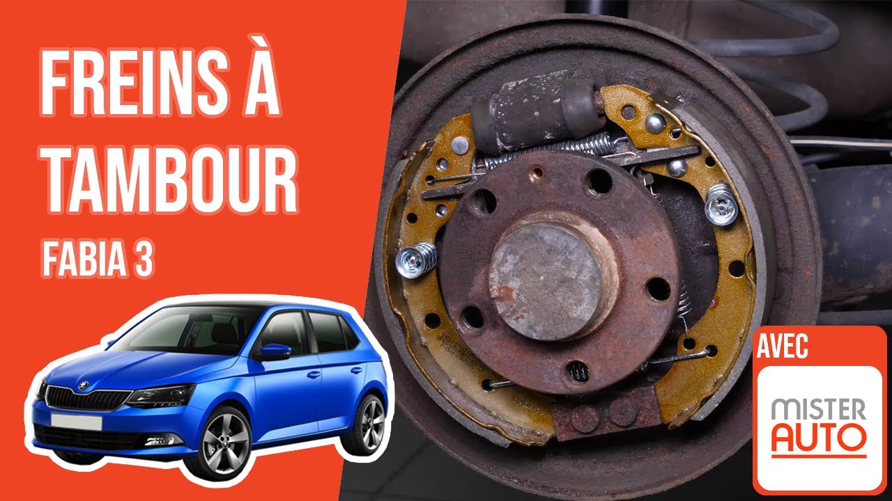 Changer les Freins arrière à Tambours Fabia 3 🚗