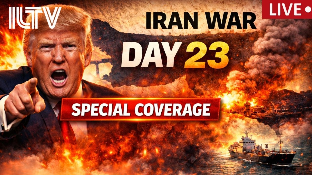 IRAN WAR DAY 23. IDF CHIEF OF STAFF: ONLY HALFWAY THROUGH CAMPAIGN, TRUMP GIVES IRAN ULTIMATUM