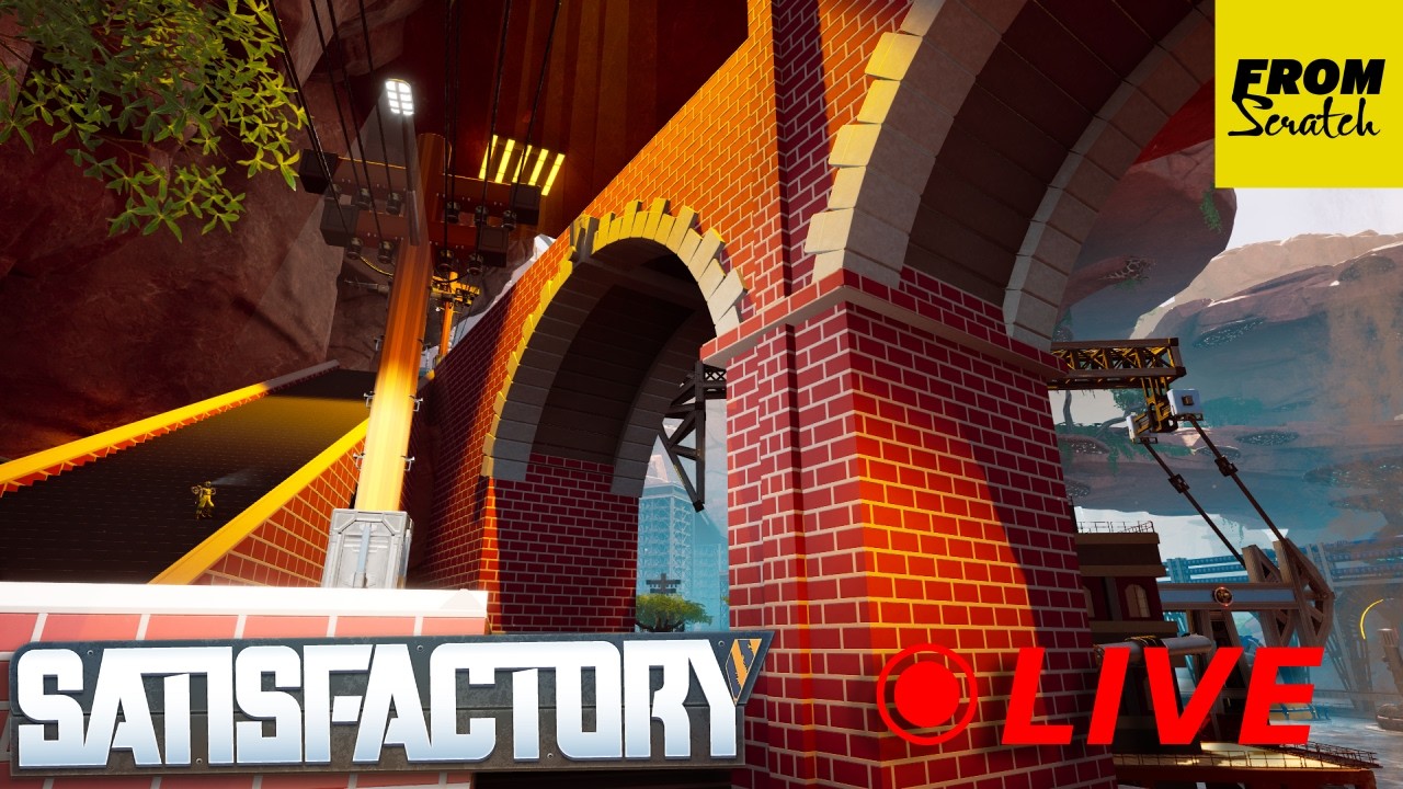 Rocket Fuel, Steel and bricks in Satisfactory!