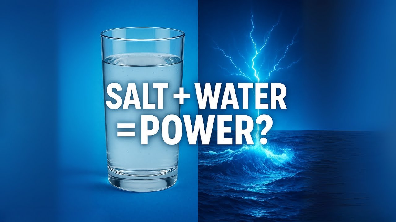 Japan Just Made Electricity from Salt Water - How Is That Possible?
