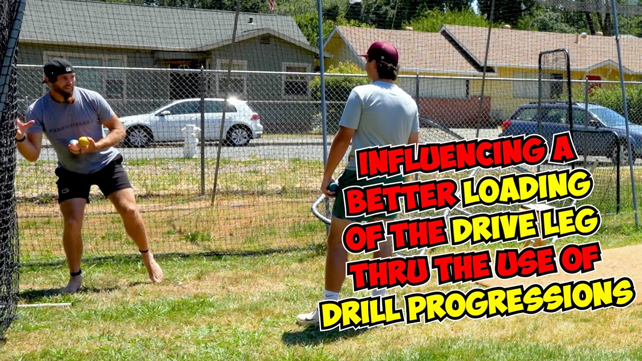 Loading..Storing..Snapping - Drive Leg Drill Progressions | PITCHING LESSONS