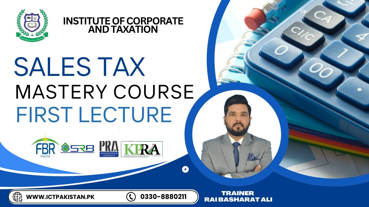 Sales Tax Mastery Course | First Lecture