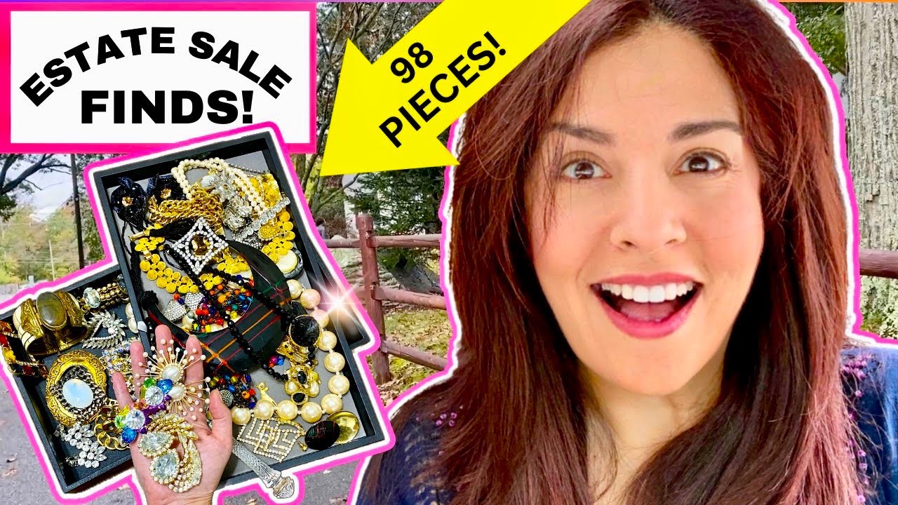 Jewelry Store Owners Estate! I Got 98 Of Her Favorites! Thrift With Me!