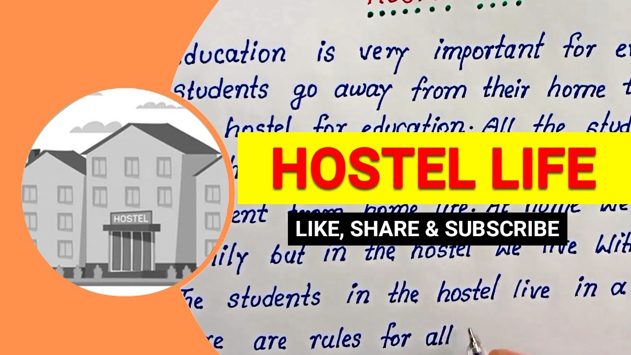 How to write English essay on Hostel Life |Hostel Life English Essay |Best English essay Hostel Life