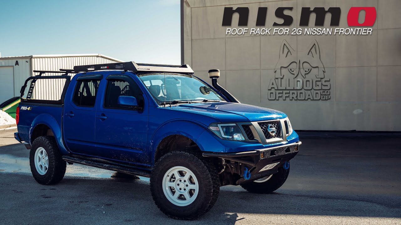 Установка и обзор багажника на крышу NISMO без сверления для Nissan Frontier 2G