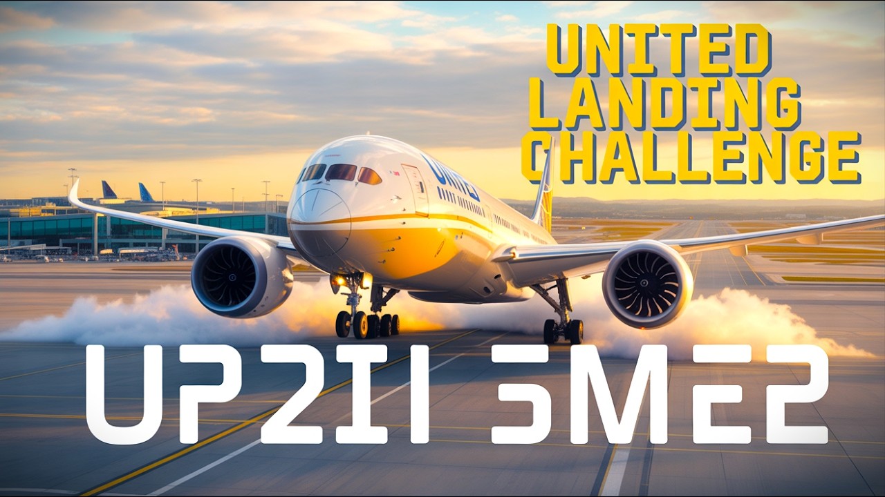 Boeing 787 HUGE SCARY Landing at Atlanta! 😱 United Airlines