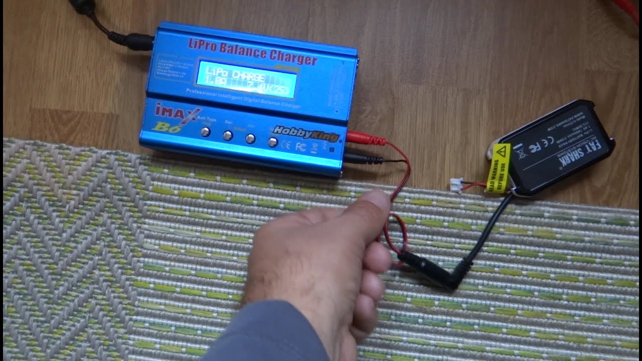 How to charge fatshark battery